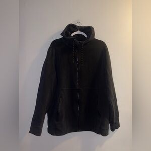 Matrix | Black Zip Hoodie